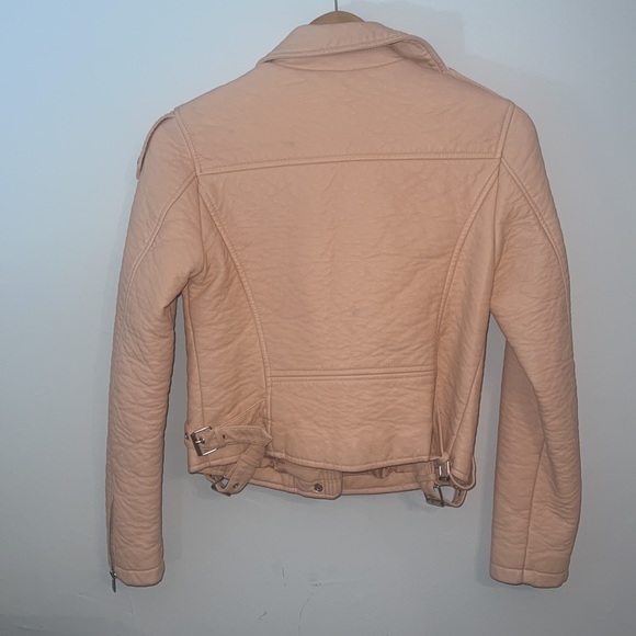 Pink Leather Jacket - Picture 2 of 2